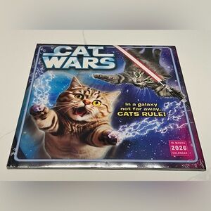 2026 Cat Wars Wall Calendar Wall by Sellers Publishing, Inc